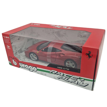 1:24 Ferrari 488 GTB Red Diecast Model Car