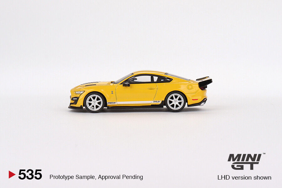 TSM Mini GT 1:64 Shelby GT500 Dragon Snake Concept Yellow