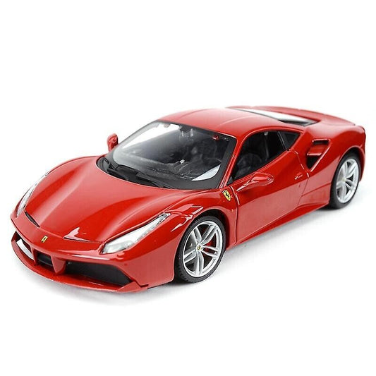 1:24 Ferrari 488 GTB Red Diecast Model Car