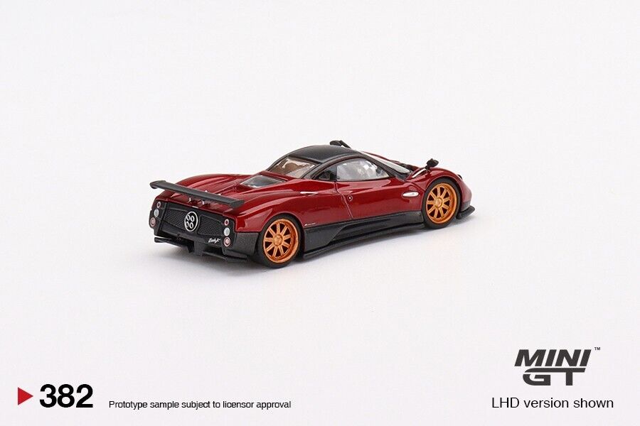 TSM Mini GT 1:64 Pagani Zonda F Rosso Dubai (LHD)