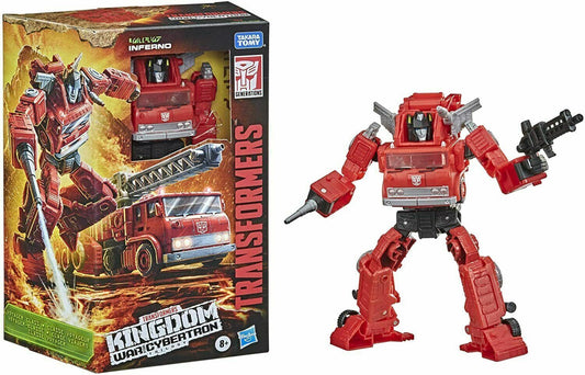 Transformers War For Cybertron Kingdom Voyager Inferno