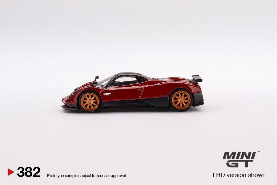 TSM Mini GT 1:64 Pagani Zonda F Rosso Dubai (LHD)