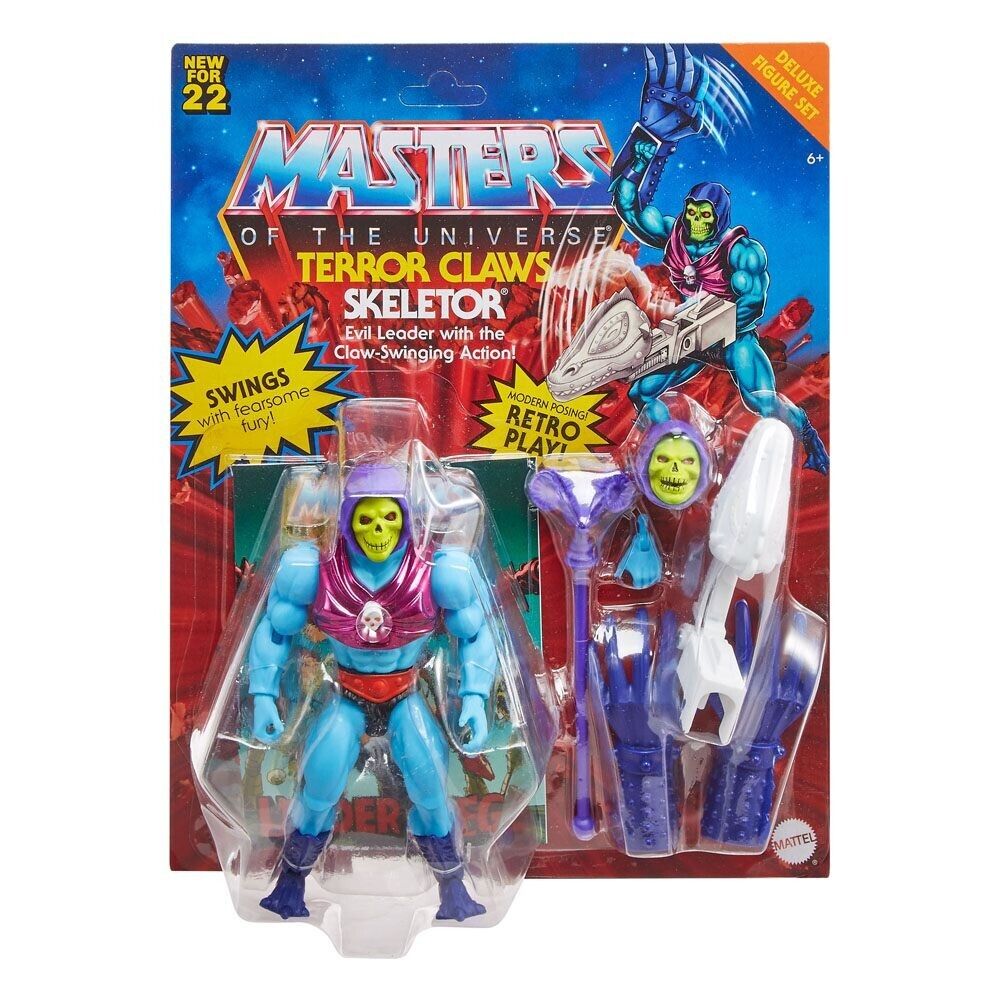 Masters of the Universe Origins Deluxe Terror Claws Skeletor