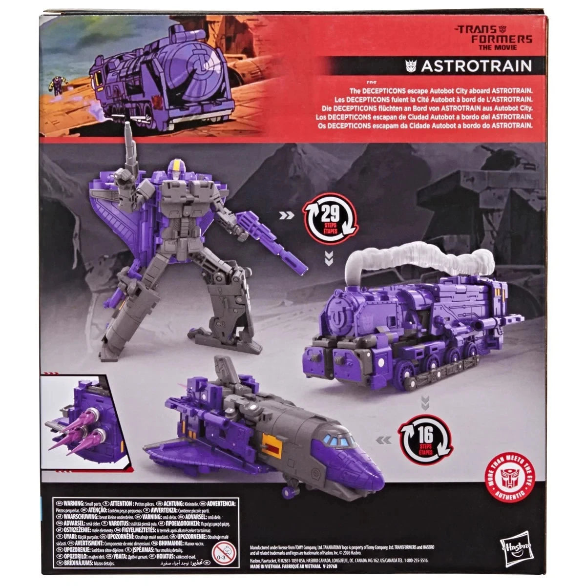 Transformers Studio Series 86 Leader class Astrotrain