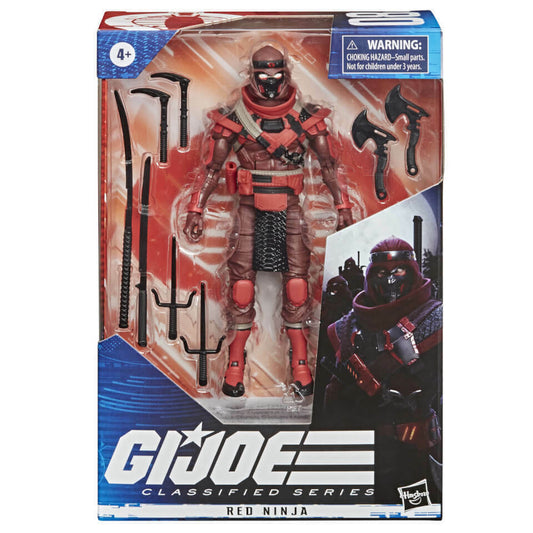 G.I. Joe Classified Red Ninja 6 inch Figure