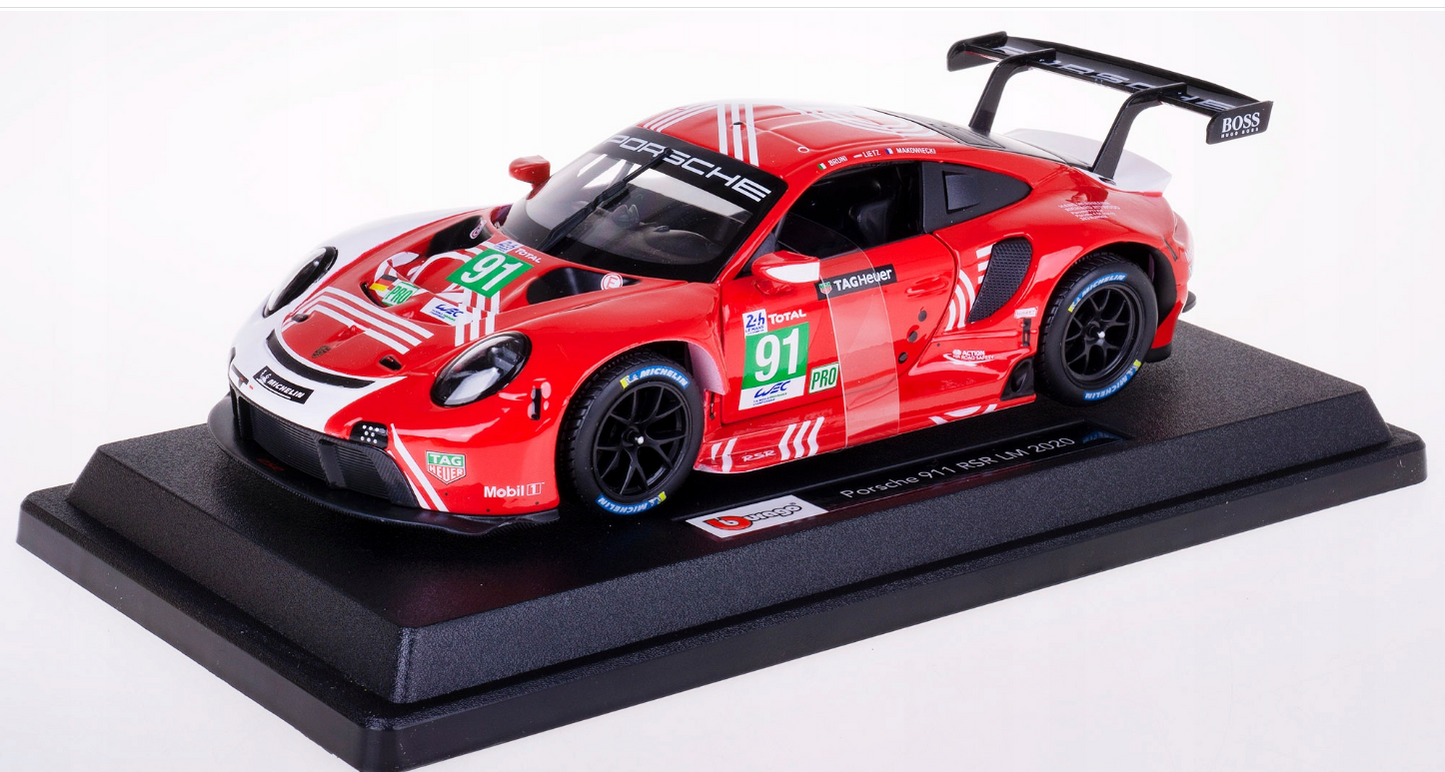 1:24 Porsche 911 RSR LM 2020 Diecast Model Car