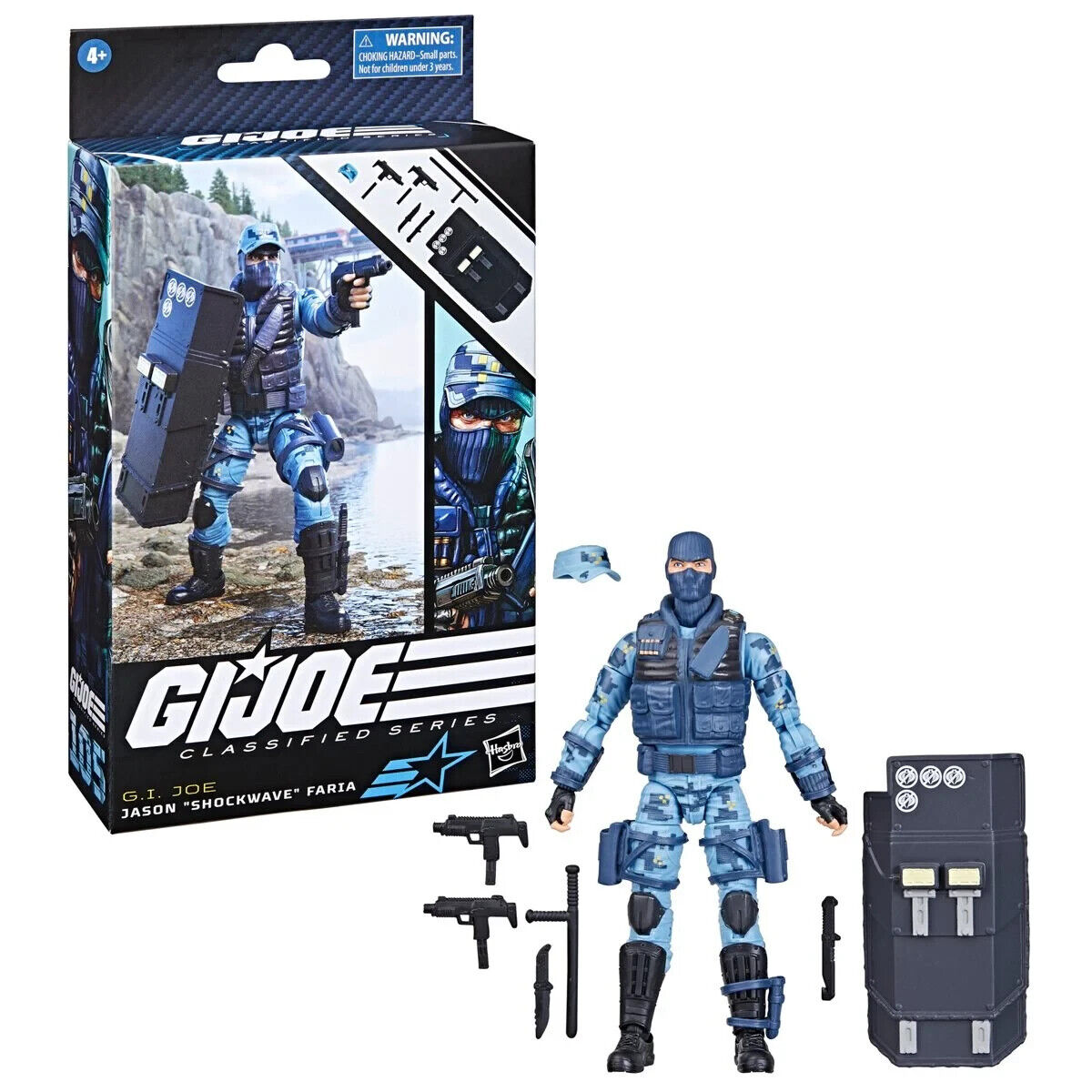 G.I. Joe Classified Jason 'Shockwave' Faria 6 inch Figure