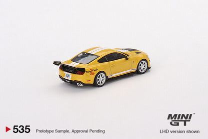 TSM Mini GT 1:64 Shelby GT500 Dragon Snake Concept Yellow