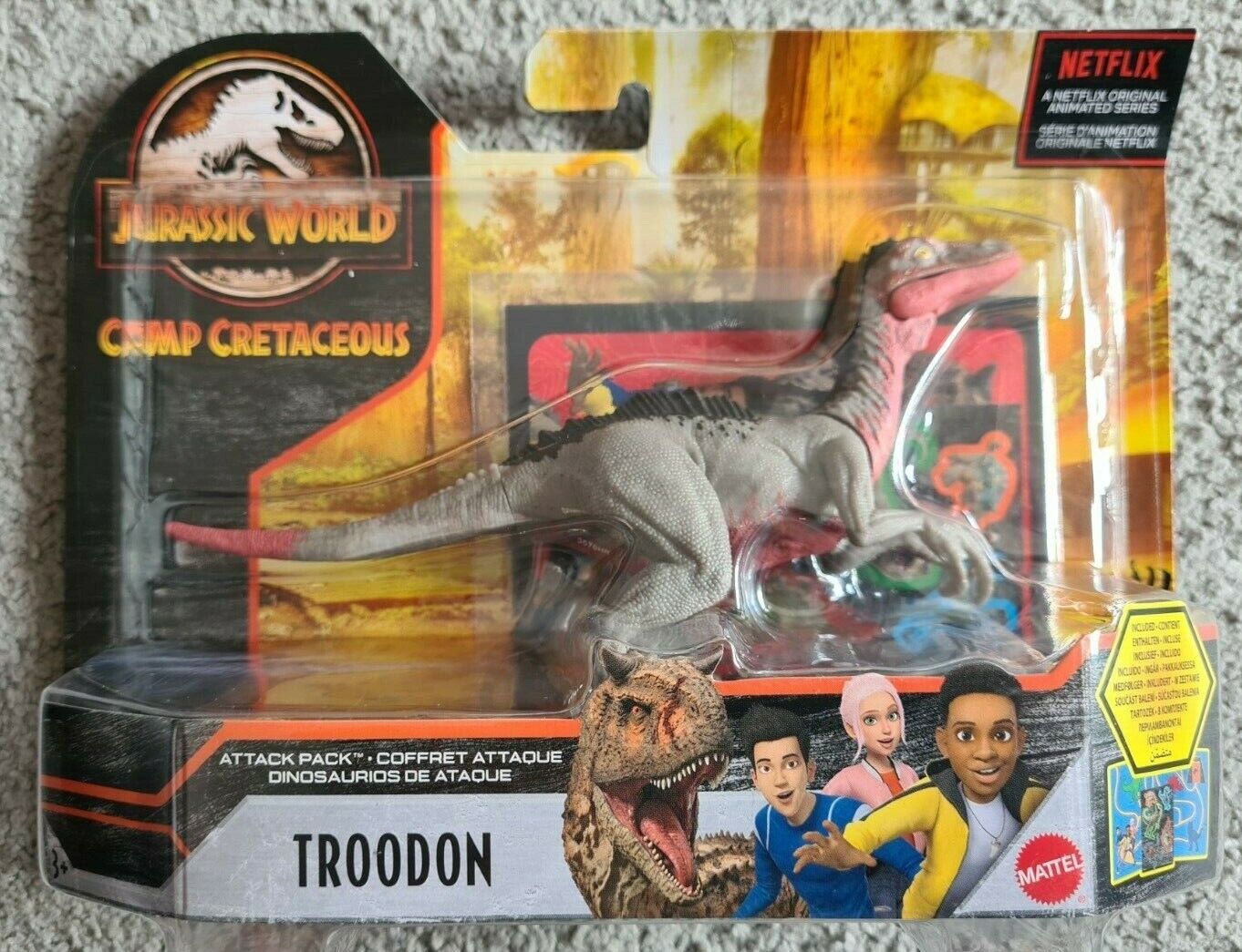 Jurassic World Attack Pack Troodon