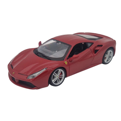 1:24 Ferrari 488 GTB Red Diecast Model Car