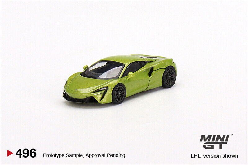 TSM Mini GT 1:64 McLaren Artura Flux Green (RHD)