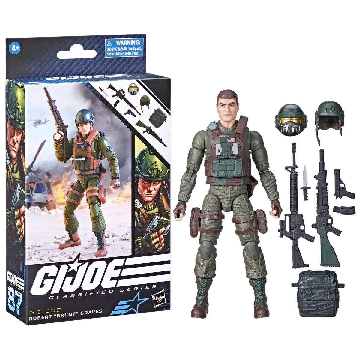 G.I. Joe Classified Robert 'Grunt' Graves 6 inch Figure