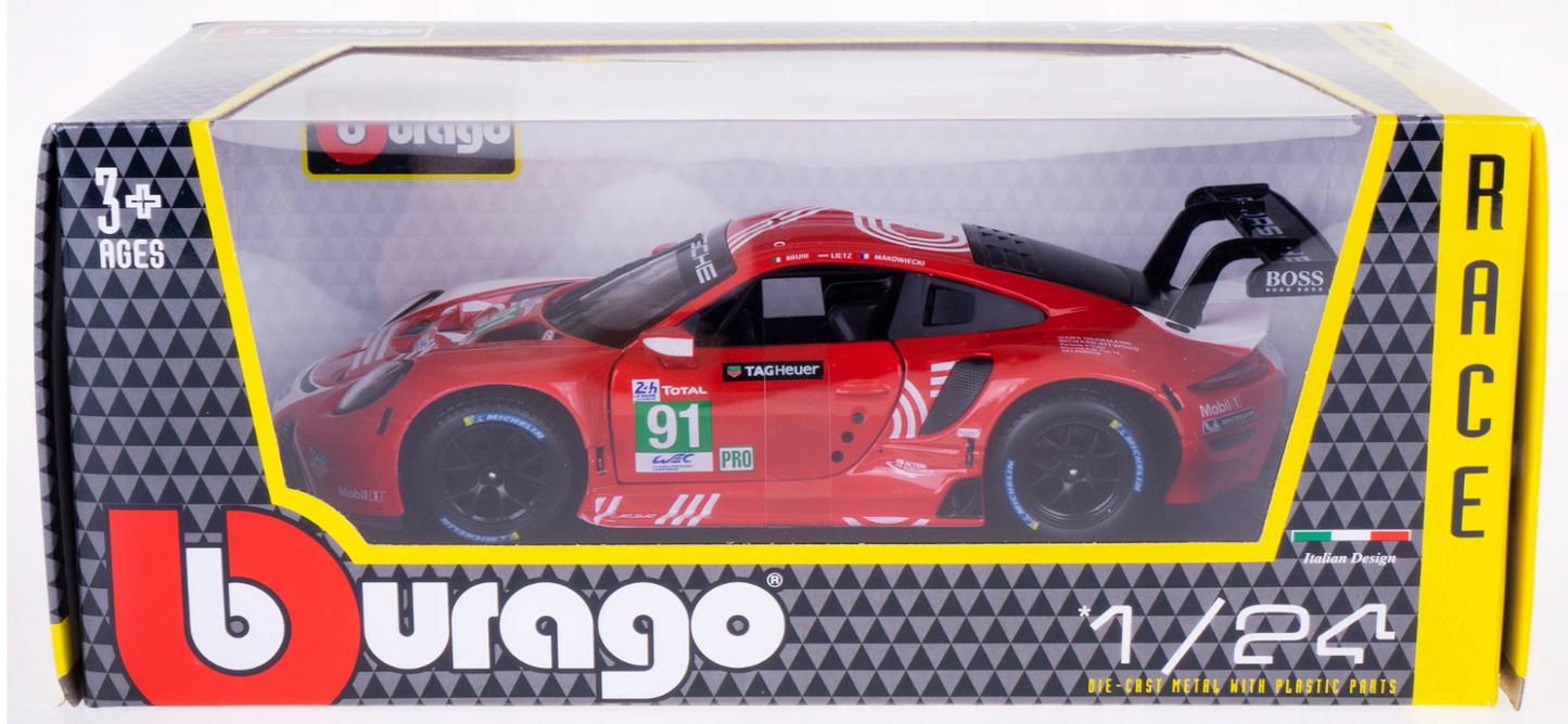 1:24 Porsche 911 RSR LM 2020 Diecast Model Car