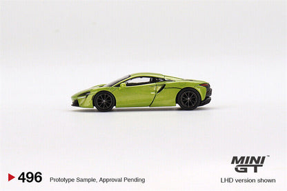 TSM Mini GT 1:64 McLaren Artura Flux Green (RHD)