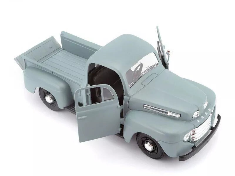 1:25 1948 Ford F-1 Pickup Grey Diecast Model Car