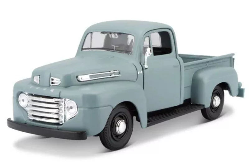 1:25 1948 Ford F-1 Pickup Grey Diecast Model Car