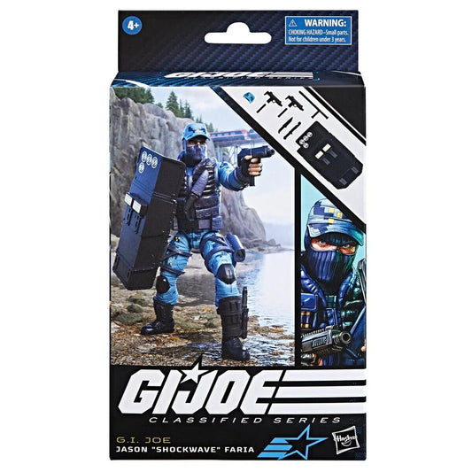 G.I. Joe Classified Jason 'Shockwave' Faria 6 inch Figure