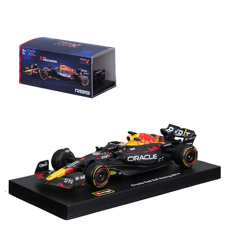 1/43 F1 Red Bull Racing 2023 #1 Max Verstappen with Helmet Diecast Model