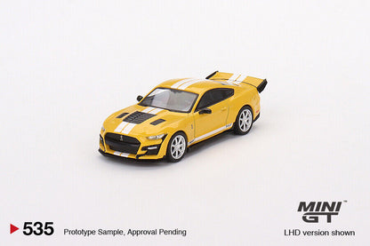 TSM Mini GT 1:64 Shelby GT500 Dragon Snake Concept Yellow