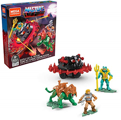 Mega Construx Masters of the Universe Battle Cat vs Roton