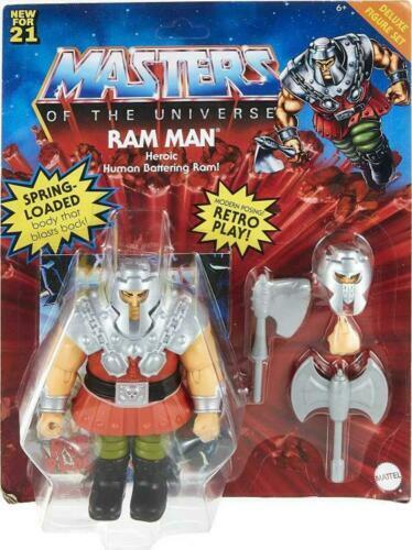 Masters of the Universe Origins Deluxe Ram Man