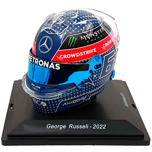 F1 George Russell Helmet Mercedes AMG Japan GP 2022 1/5 Scale