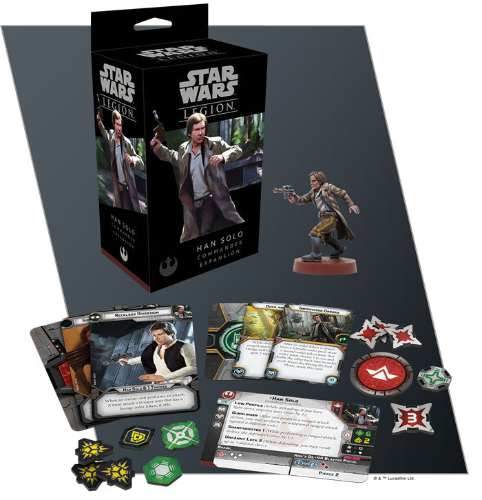 Star Wars Legion Han Solo Commander Expansion