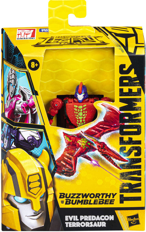 Transformers Buzzworthy Bumblebee Deluxe Predacon Terrorsaur