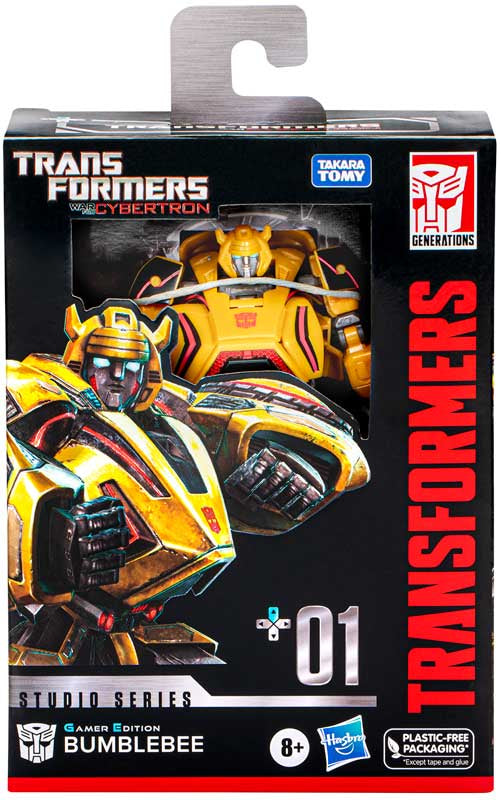 Transformers Studio Series War For Cybertron Gamer Edition Deluxe Bumblebee