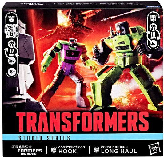 Transformers Studio Series 86 Commander Constructicon Hook and Long Haul
