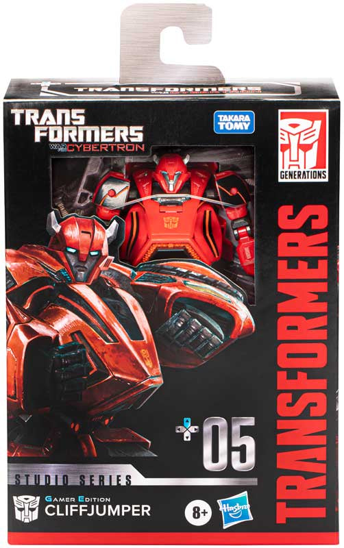 Transformers Studio Series War For Cybertron Gamer Edition Deluxe Cliffjumper